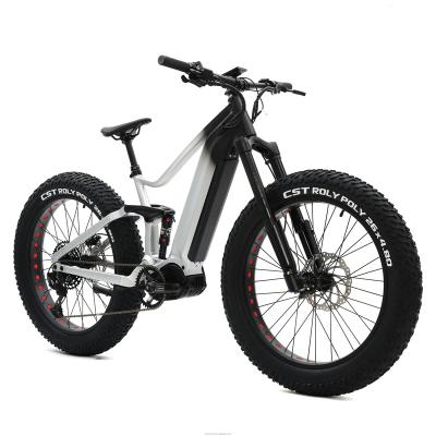 China New Aluminum Alloy 2022 Mid 1000W Ola Plus Full Suspension Electric Bike Sportsbike 960Wh Lithium Battery Drive Motor Adult Ebike MTB for sale