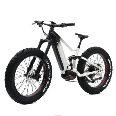 China 2022 New Aluminum Alloy M620 Bafang Electric Bicycle Frame Full Suspension MTB 12 Speeds 960Wh 26Inch Fat Bike 1000w Sportbikes for sale