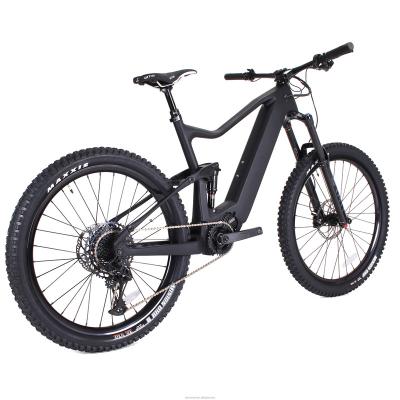 China Aluminum Alloy Pre Sell Ebike MTB M600 Carbon 29er Mountain Bike Bafang 500W 48V Motor Full Suspension Electric Bike Adult for sale