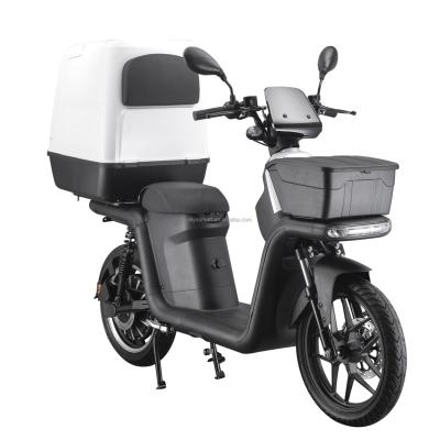 China 2022 New EEC COC Food Delivery Grocery Scooter Motorcycle 16Inch Big Wheel Power 3000W Electric Bike Adult Motorcycle 45Ah for sale