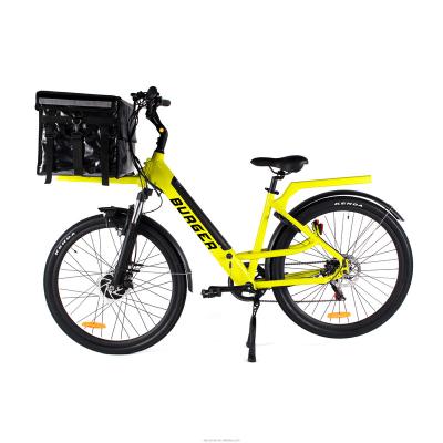 China New 2021 Standard Fast Food Electric Cargo Bicycle Delivery Pizza Electric Bike Electric Ebike Long DistanceDisc Brake for sale