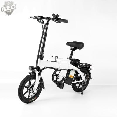 China Aluminum Alloy Elyxon Christmas OEM Factory Free Shipping 2020 US Market Two Wheel Electric ScooterThrottle Assist 350W Electric Bike for sale