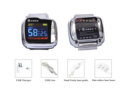 China GaA / As Semiconductor 650nm Wrist laser therapeutic apparatus for high blood fat for sale