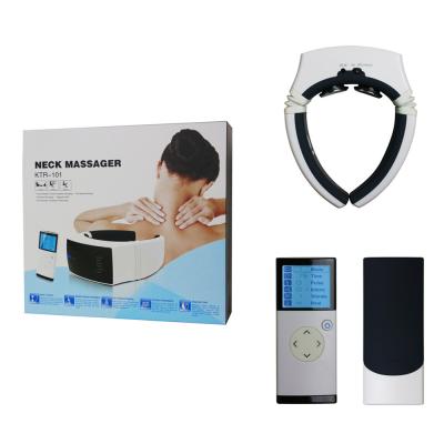 China Electronic Impulse Acupunture Wireless Neck Massager Far Infrared Magnetic Therapy for sale