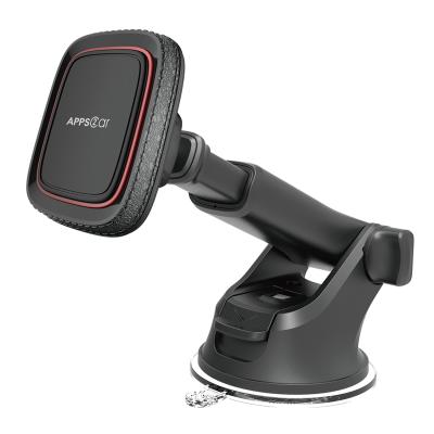 China New Design Adjustable Telescopic Arm Premium Suction Phone Holder Car Magnetic Mount for sale