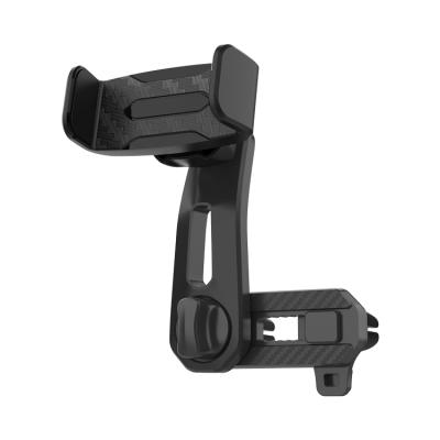 China Dual Air Vent Clips Dual Clip Mount Air Vent Car Cell Phone Holder Stand With 360 Degree Rotation for sale