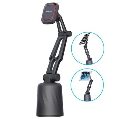 China Adjustable Strong Suction Magnet Cup Mount Magnetic Car Dashboard Car Mobile Phone Holder for sale