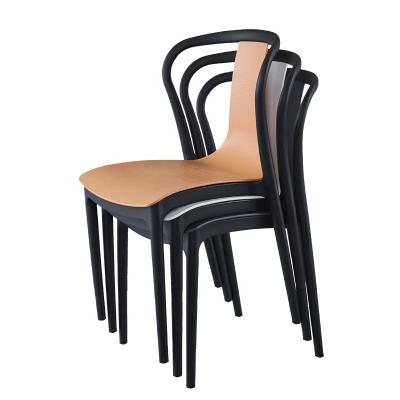 China New Design Modern Stackable Restaurant Polycarbonate Plastic Chair for sale