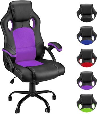 China New Design Adjustable Hot Comfortable Computer (Height)Adjustable Purple Racing Scorpion Cheap Gaming Chairs for sale