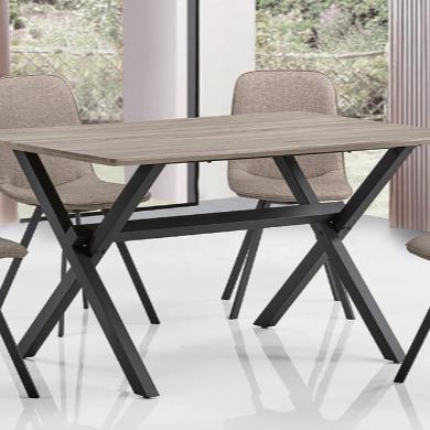 China Modern wood effect dining table and chairs dining table high quality set advanced dining room furniture for sale