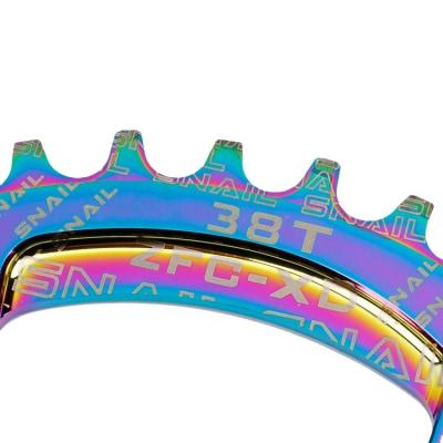 China Colorful Road Bike Tire Plate Sheet China Mountain Bike Chain Wheel Carbon Fiber Bicycle Sprocket for sale