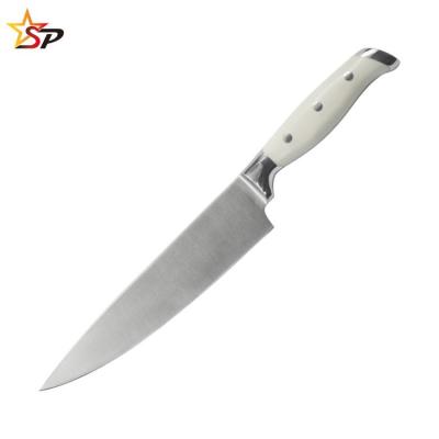 China 8 Inch 5cr15 Stainless Steel Durable Kitchen Knife POM Handle Kitchen Chef Knife Ergonomic for sale