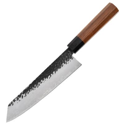 China Viable Professional Grade Wood Handle 8 Inch Carbon 3 Layer 5Cr15mov Stainless Steel Kitchen Kiritsuke Tall Japanese Knife for sale