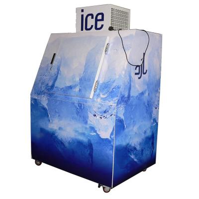 China Single-Temperature Ice Cream Freezer Cold Storage Merchandiser Bagged Outdoor Single Wheel Refrigerator for sale