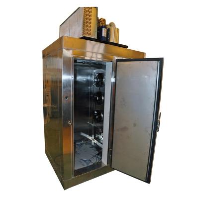 China Hotels choose commercial cart food freezer stainless steel blast freezer for meat/fish ice cream for sale