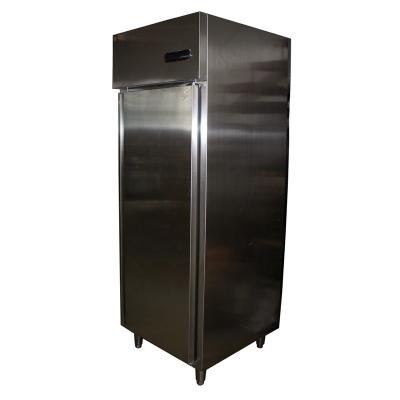 China Single Upright Hotel Refrigerator Stainless Steel Refrigerator Restaurant Single-temperature Commercial Kitchen Freezer for sale