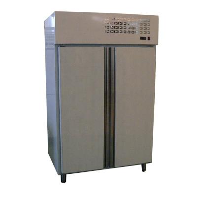 China Single-temperature For Restaurant Stainless Steel Commercial 2 Doors Upright Kitchen Freezer for sale