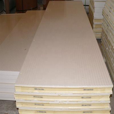 China 75 Mm Thickness Polyurethane Cool Room Industrial Sandwich Panel Wall Panel for sale