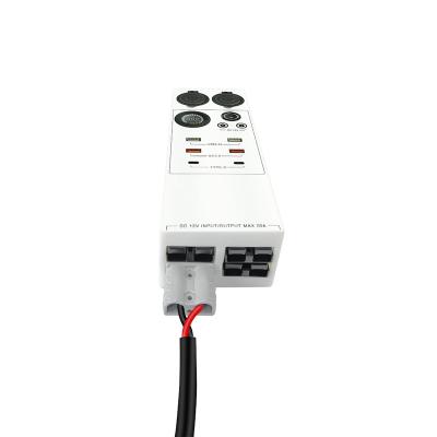 China Outdoor ABS DC Battery Terminal USB Power Socket Socket for sale