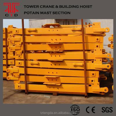 China Tower Crane TCD Tower Crane Mast Section L68A1 for sale