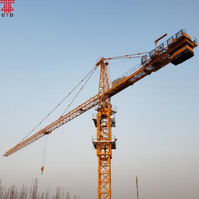 China TC6024 QTZ160 10t China Tower Crane Exporter Tower Cranes For Sale for sale