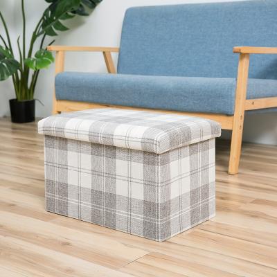 China (Size) 2021 Adjustable Classic Design Amazon Top Selling Square Organizer Storage Barrel Stool Oblong Folding Folding Stool for sale