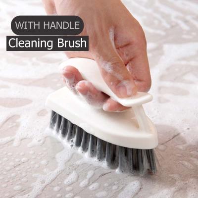 China Factory Direct Selling Viable Easy Grip Solid Shoe Clothes Wash Scrub Brush House Laundry Stain Dust Home Cleaning Brush for sale