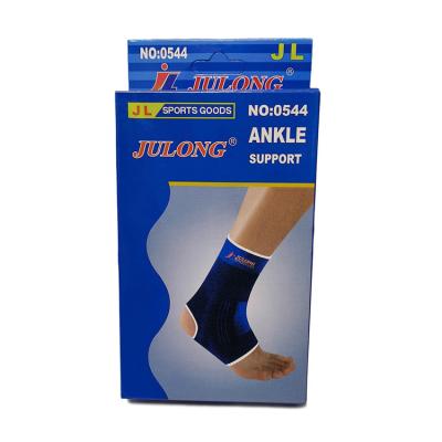 China 2021 Model Classic Ankle Support Cotton Polyester Sports Compression Ankle Sleeve Wholesale Durable Ankle Brace For Pain Relief for sale