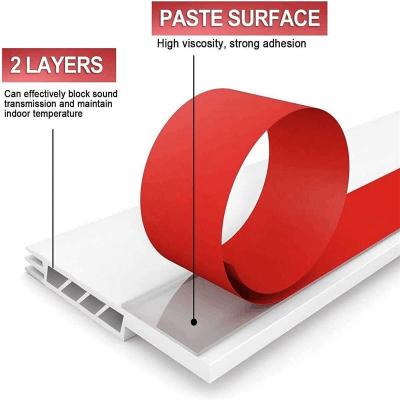 China Isolamento de poeira e ruído Porta varredura de tempo de desmontagem para exterior interior fundo selo à venda