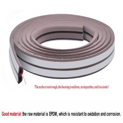 Κίνα EPDM Πύλη και παράθυρο Weatherstrip Gap Blocker Isolation Seal Strip με αυτοκόλλητη ταινία προς πώληση