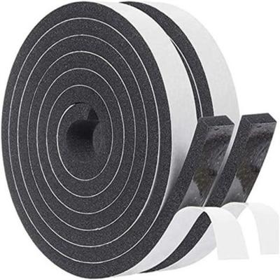 China Foam Cotton Material Adhesive Insulation Foam Tape Eva Seal Strip Door Weather Stripping for sale