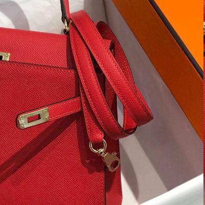 China Fashion Manual Sewing Wholesale High-End Handbags Women's Bags Epsom Luxury Women's Purses and Red Skin Women's Quality Handbags for sale