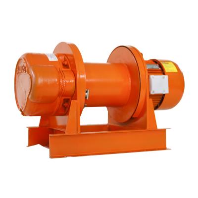 China Heavy CRANES 2T 380V winch without steel wire rope windlass simpson Laurent windlass for sale