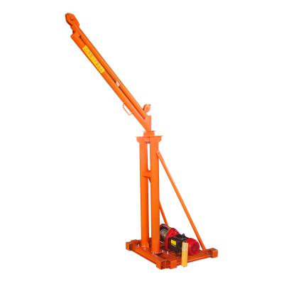 China Other Outdoor Crane 500 Kg Small Crane 180 Degree Rotating Engine Pure Copper Stain for sale