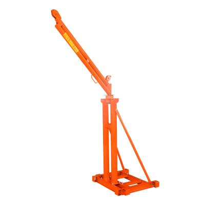 China Other Outdoor Crane 180 Degree Rotating Outdoor Crane Decoration Small 500kg Crane for sale