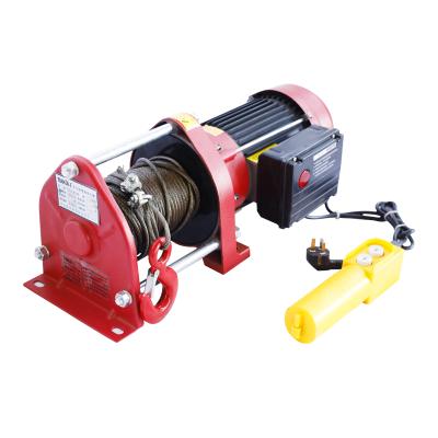 China Other Lifting Size 200kg Mini Electric Wire Rope Hoist New Model Wire Rope Electric Crane Hoist Factory Explosion-Proof 500kg 20m for sale