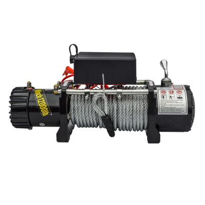 China Industrial Electric 4x4 Other Winches 12000 Pounds Jeep Suv Winch Atv Offroad Accessories Puller Cable Winch Capstan Boat for sale