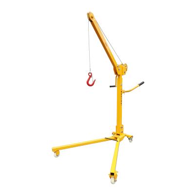 China Other High Quality Construction Mini Crane , 500kg Well Selling Price Rotating Lifting Arm Crane for sale