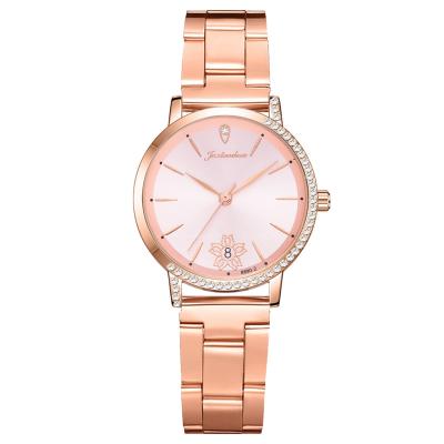 China 2020 Alarm Fashion Ladies Watch Stainless Steel Band Watch Set Quartz Watch Manufacturer Wholesale for sale