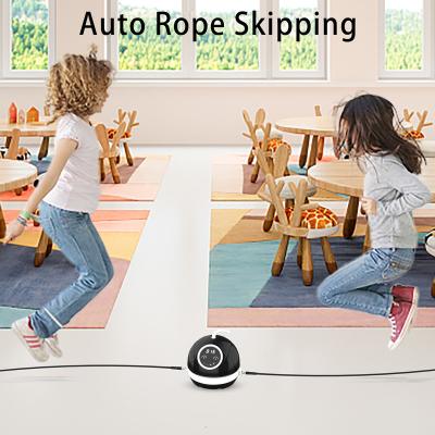 China 2022 Fashion 10 Speeds Children's Smart Rope Jumping Machine Support Smartphone Remote Control Auto Jumping Music for sale