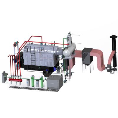 China EPCB Best Sale 2 Ton Coal Fired Steam Boiler Biomass Steam Boiler Used In Paper Industry for sale