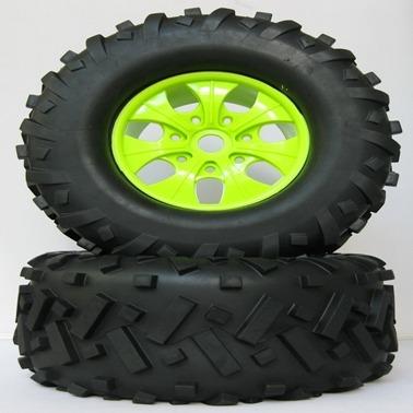 China RC Hobby Wholesale RC Car Wheels 1/8 Tire Remote Control Car Wheel Monster Truck (810028) for sale