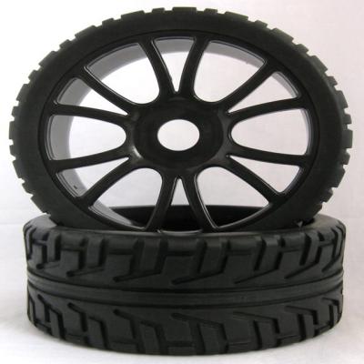 China New RC Hobby Design RC Car Tires 1/8th Rubber Tires Buggy Car Tires (180043) for sale