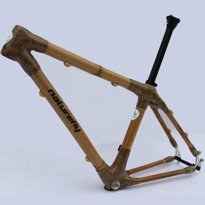 China Naturefly Mountain Bikes Bamboo Frame 29er MTB Bicycle Mountain Bike Frameset Bamboo Bike for sale