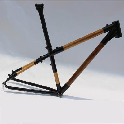 China Free Shipping Naturefly Mountain Bikes Bamboo Frame 29er MTB Bicycle Mountain Bike Frameset Bamboo Bike for sale