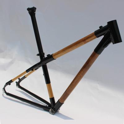 China Free Shipping Naturefly Mountain Bikes Bamboo Frame 29er MTB Bicycle Mountain Bike Frameset Bamboo Bike for sale