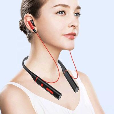 China In-Ear Neck Headset 5.0 Customizable Wireless In-Ear Sports Headphones Hanging Wireless Headphones for sale