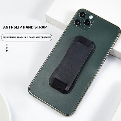 China Adjustable Hand Strap Adjustable Cell Phone Bracket Customized Anti Slip Retractable Phone Holder for sale