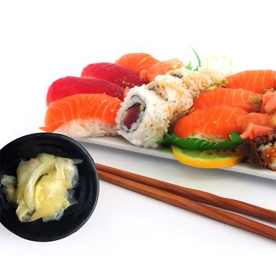 China Gluten Free Premium White & Natural Red Sushi Ginger For Sushi for sale