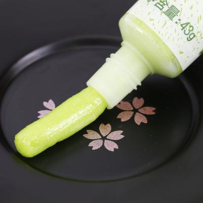 China Sushi food and seafood green hot sale wasabi sticks 43G on sale for sale